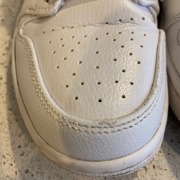 Vintage Nike Air Jordan 1 Retro Mid White Cool Grey - Picture 9 of 15